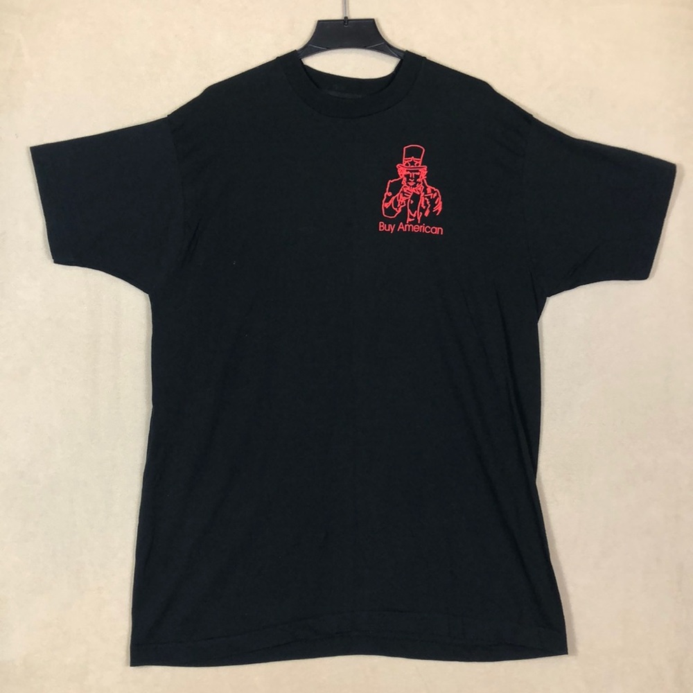 Vintage Fruit of the Loom Single Stitch Buy American Short Sleeve Shirt size 2XL